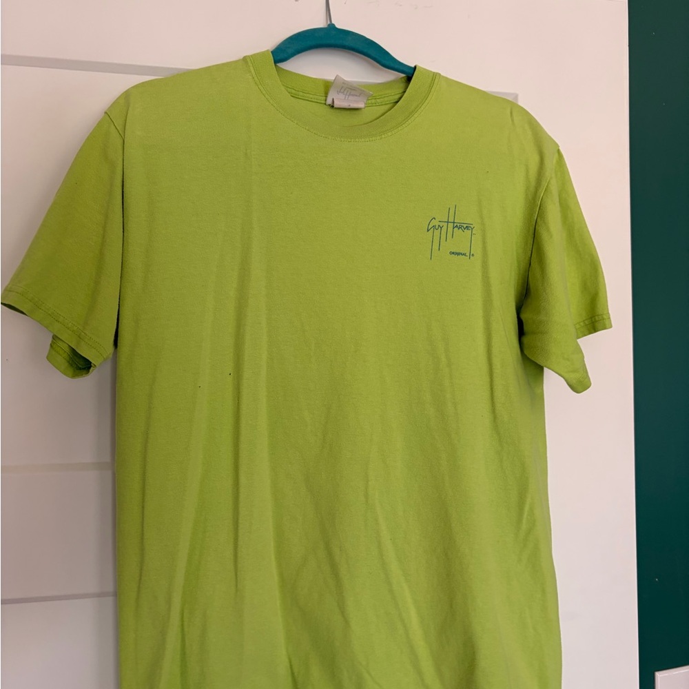 Guy Harvey Lime Green Short Sleeve Tee